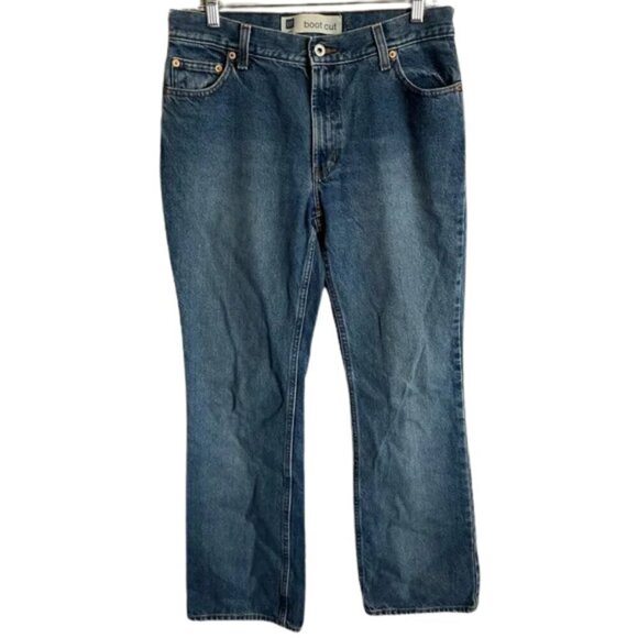 Gap Boot Cut Women's Blue Jeans Size 10R - Picture 1 of 8